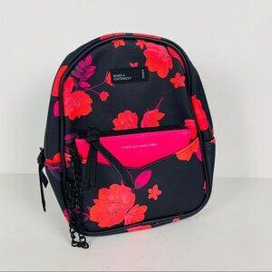 Justice floral mini backpack and wristlet